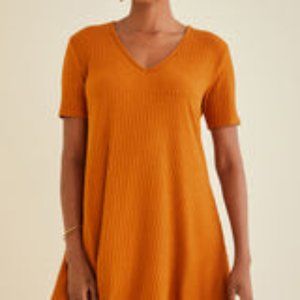 Amour Vert Izora Swing Dress in Ginger